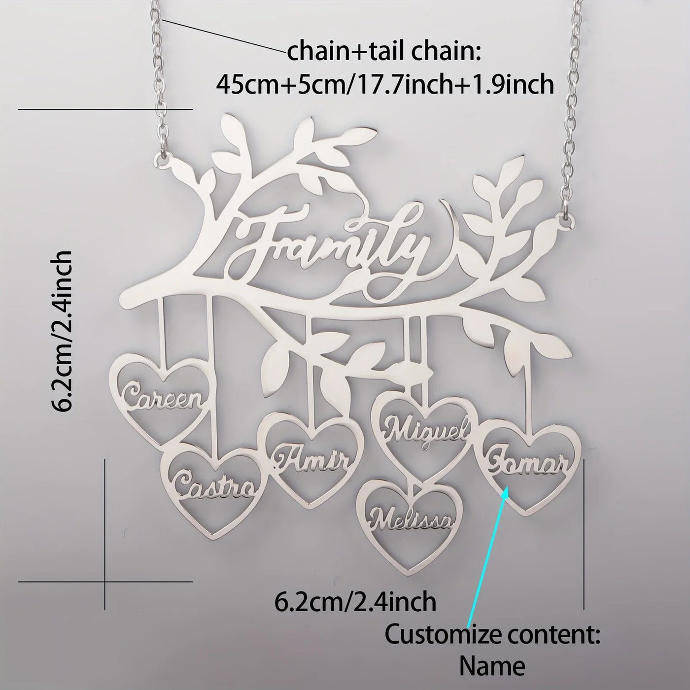 Custom Tree Necklace | OWNLUXE