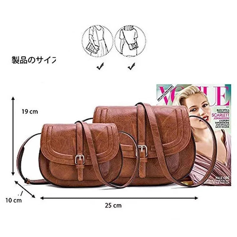 Adjustable Leather Crossbody Bag | OWNLUXE