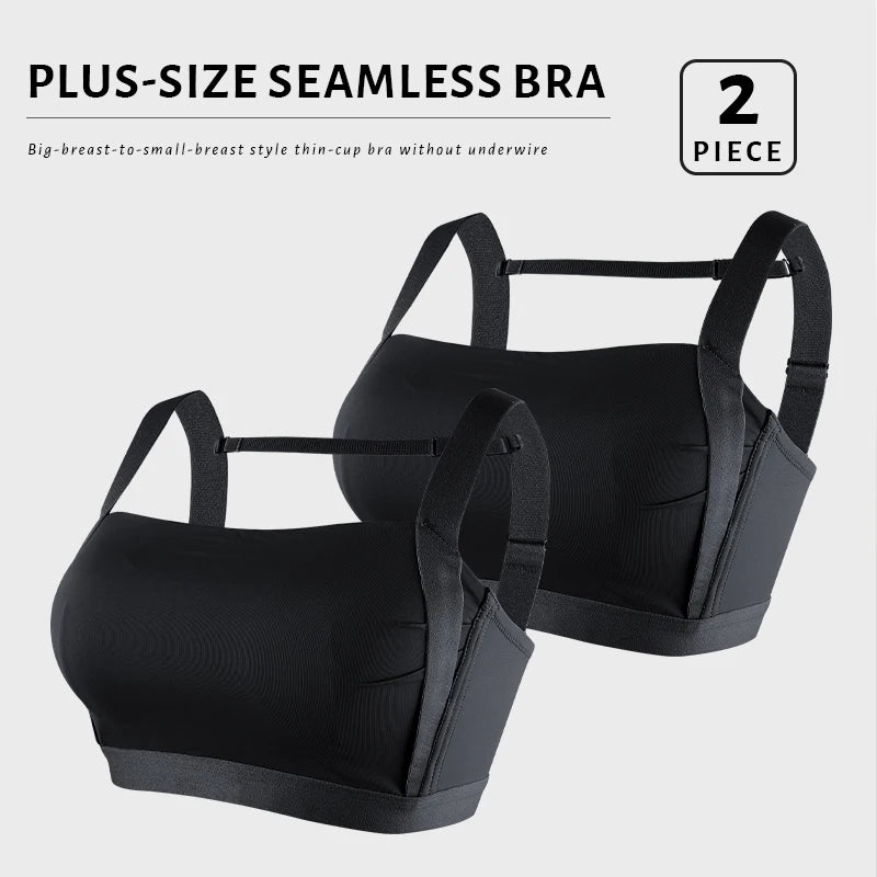 Wire-Free Extended-Size Sports Bra | OWNLUXE