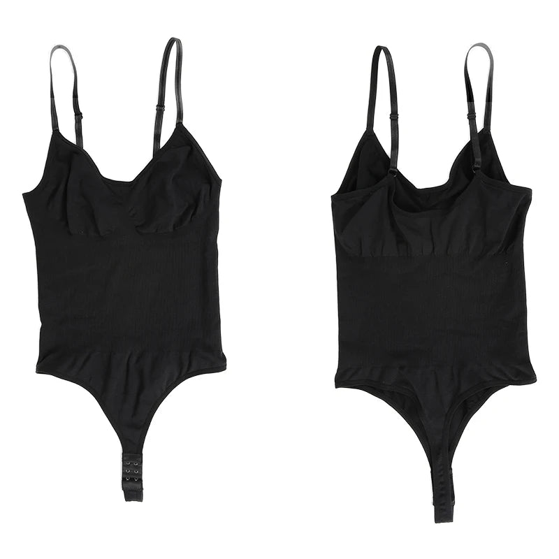 Shapewear Bodysuit Thong Full Body Shaper Tummy Control
