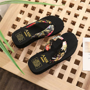 Women’s Wedge Cork Slide Slippers – Lightweight Summer Lift