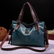 Vintage PU Leather Crossbody Bag – Compact Shoulder Bag with Adjustable Strap