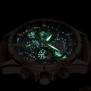 Lige Watches Mens Top Brand Luxury Casual Leather Quartz | OWNLUXE
