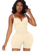 Padded Hip Enhancer Bodysuit Butt Lifter Shapewear