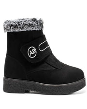 Warm Fur Ankle Boots - Women's Elegant Winter Snow Booties
