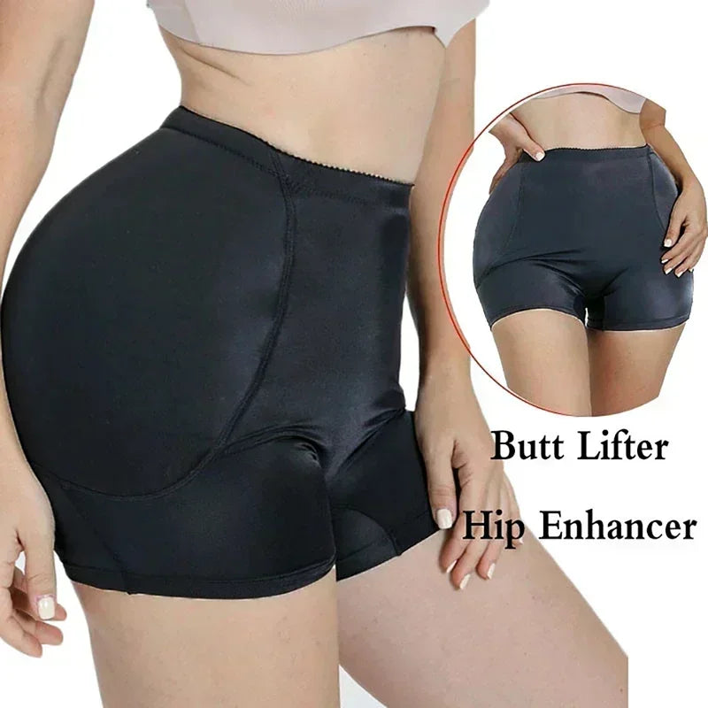 Butt Lifter Padded Control Panty - Hip Enhancer Shapewear with Waist Trainer