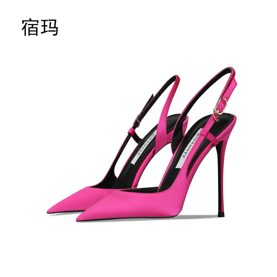 Women's Rose Red Sandals | OWNLUXE