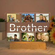 Custom Acrylic Lamp Personalized Photo Text Bedroom | OWNLUXE