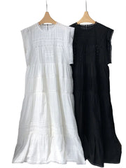 Lace Sleeveless Cotton Dress | OWNLUXE