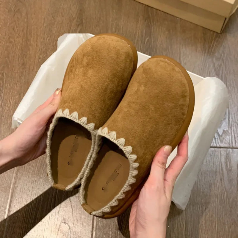Women's Round Toe Slippers (Tx336-1) – Shop at OWNLUXE