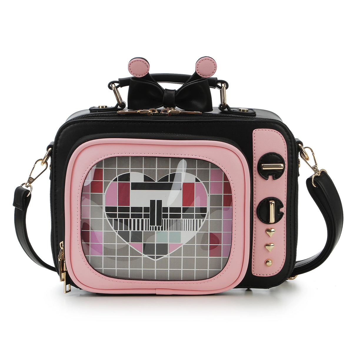 Novelty Tv Shape Ita Bag Retro Television Women Shoulder | OWNLUXE