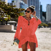 Women's Mesh Bikini (Orange) | OWNLUXE