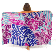 Vintage Printed Swim Cover-Up | OWNLUXE