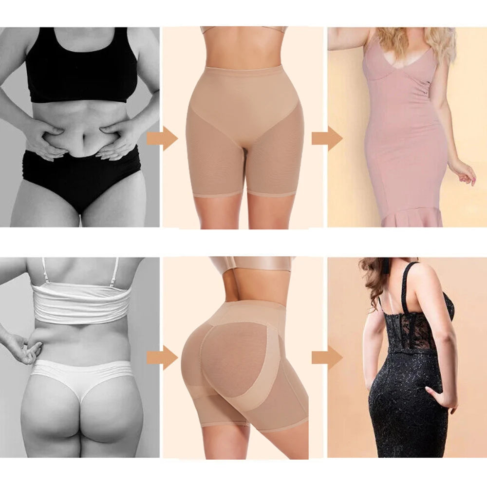 High Waist Butt Lifting Shaping Shorts - Breathable Shapewear Panties | OWNLUXE