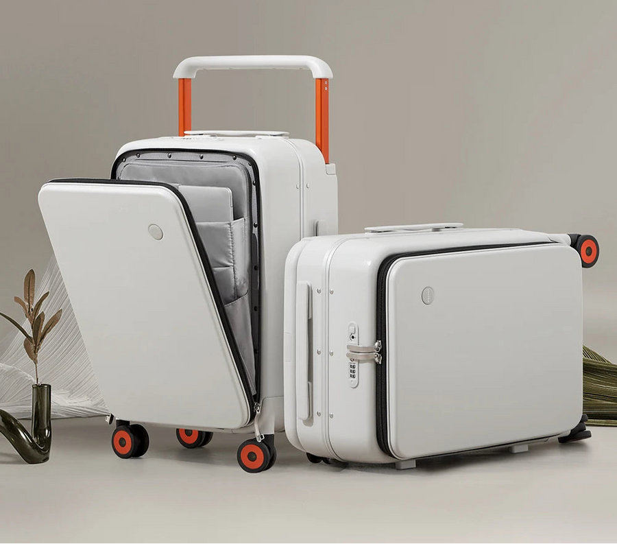 Luxury Hardside Luggage with Aluminum Frame & Spinner