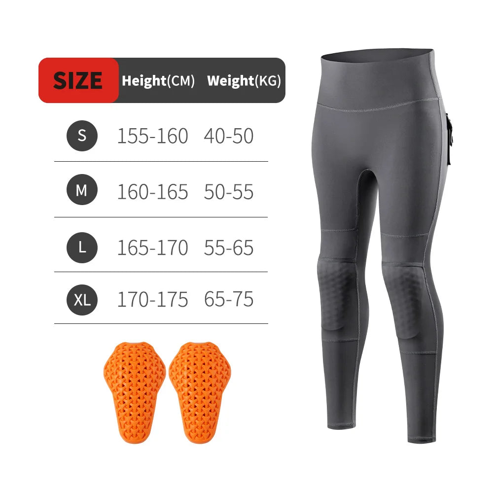 Women's Motorcycle Riding Pants - CE Armor Protection Summer Breathable