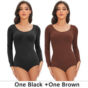 Firm Control Shaping Bodysuit – Cupless Wire-Free Smoother