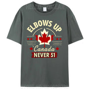 Elbows Up Canada Never 51 - Stand Strong T-Shirt