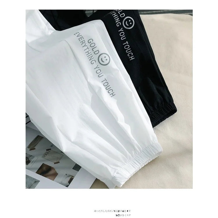 High-Waist Drawstring Pants | OWNLUXE