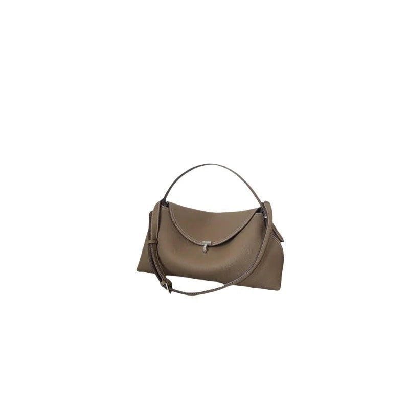 Soft Leather Crossbody Tote Bag - Versatile Commuter Handbag | OWNLUXE