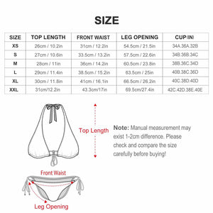 Women’s Wire-Free Bikini Set | Ensemble Bikini Sans Armatures pour Femmes