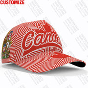 Canada Custom Baseball Cap — Name, Number & Maple Leaf | OWNLUXE