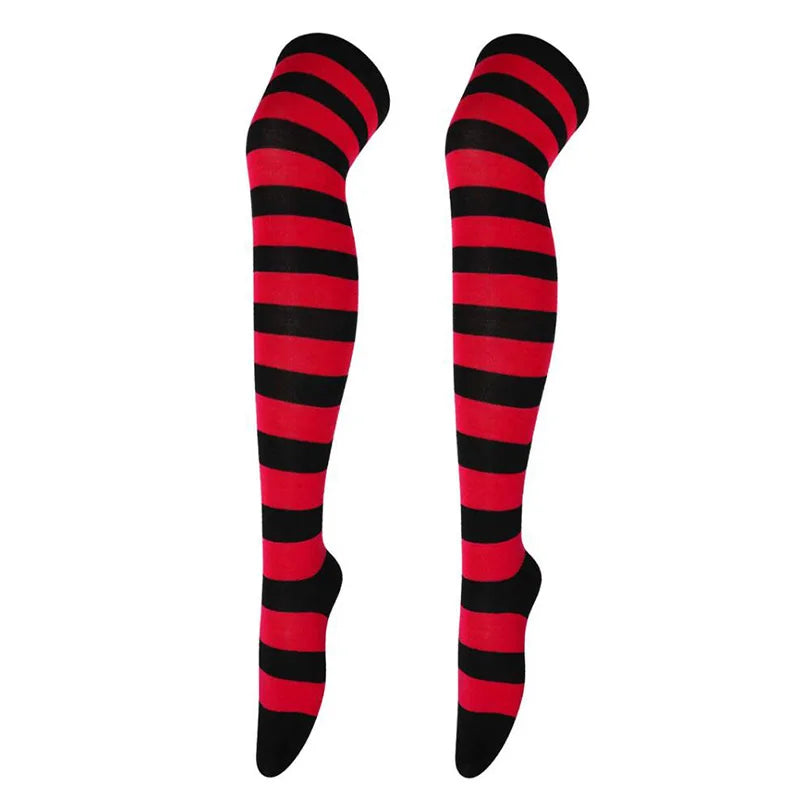 Over Striped Cotton Socks | OWNLUXE