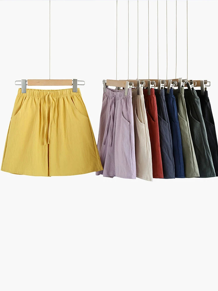 Women's Casual Linen Shorts | OWNLUXE