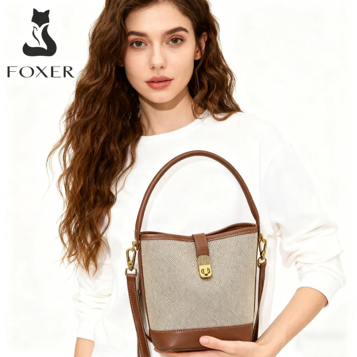 Leather Bucket Bag – Shop at OWNLUXE