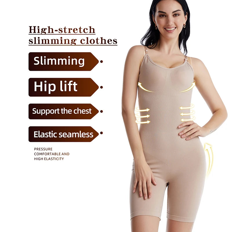 Tummy Control Full Body Shaper Bodysuit – Slimming Shapewear | OWNLUXE