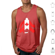 Canadian Flag Goalie Tank Top – Sports Basketball Football Soccer Tee | OWNLUXE