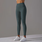 Women's High Waist Leggings (Taupe) | OWNLUXE