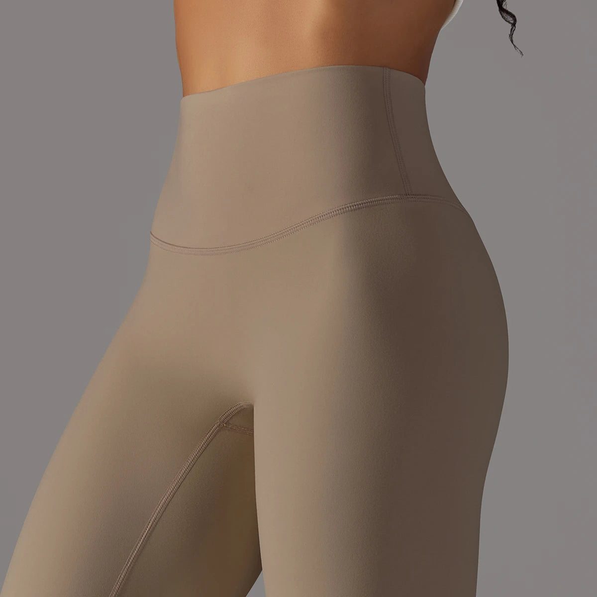 High-Waist Running Yoga Naked Leggings | OWNLUXE