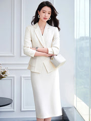 Slim Career Jacket | OWNLUXE
