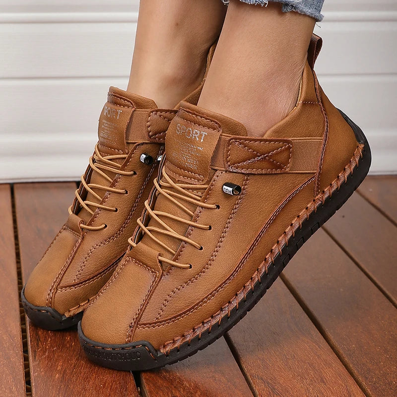 Women’s Lace-Up Waterproof Ankle Boots, Everyday Wear