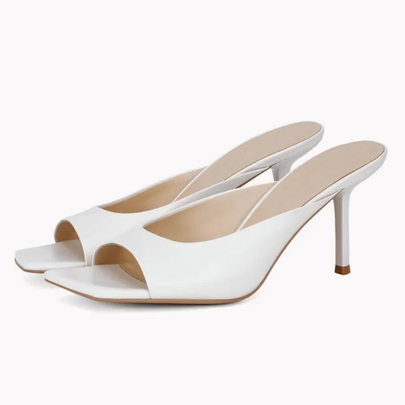 Women's Leather Open-Toe Sandals – Shop at OWNLUXE