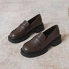 Women's Round Toe Platform Loafers | OWNLUXE