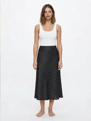 Women's Midi Vintage Skirt | OWNLUXE