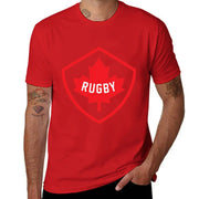 Canada Rugby Graphic T-Shirt – Oversized Plus Size | OWNLUXE