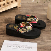 Women’s Wedge Cork Slide Slippers – Lightweight Summer Lift