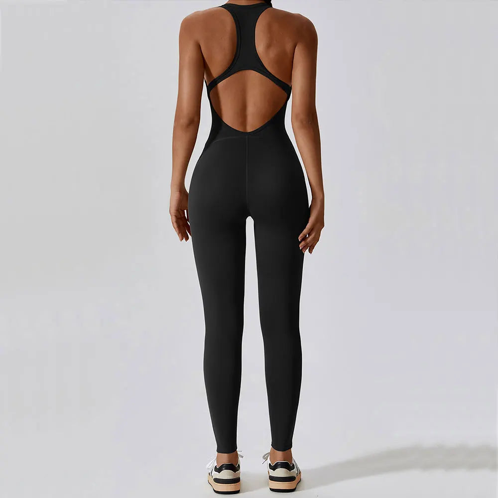 Yoga Jumpsuit Fitness Sports Overalls Gym Clothing Set | OWNLUXE