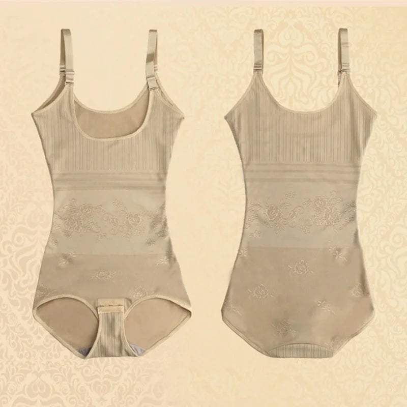 Postpartum Body Shaper Bodysuit with Tummy Control