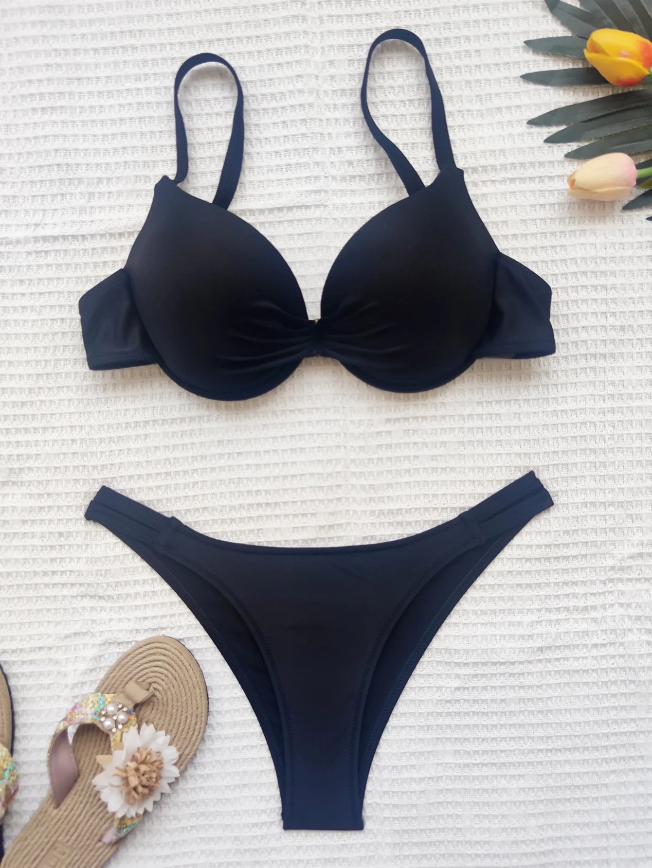 Push-Up Thong Tankini Set | OWNLUXE