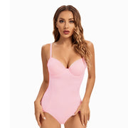 Medium Control Underwire Bodysuit Shaper with Cups