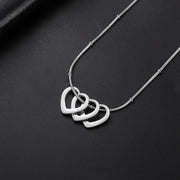 Personalized Heart Name Necklace – Family Keepsake | OWNLUXE