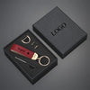 Custom Leather Keychain With Gift Box Personalized Logo | OWNLUXE