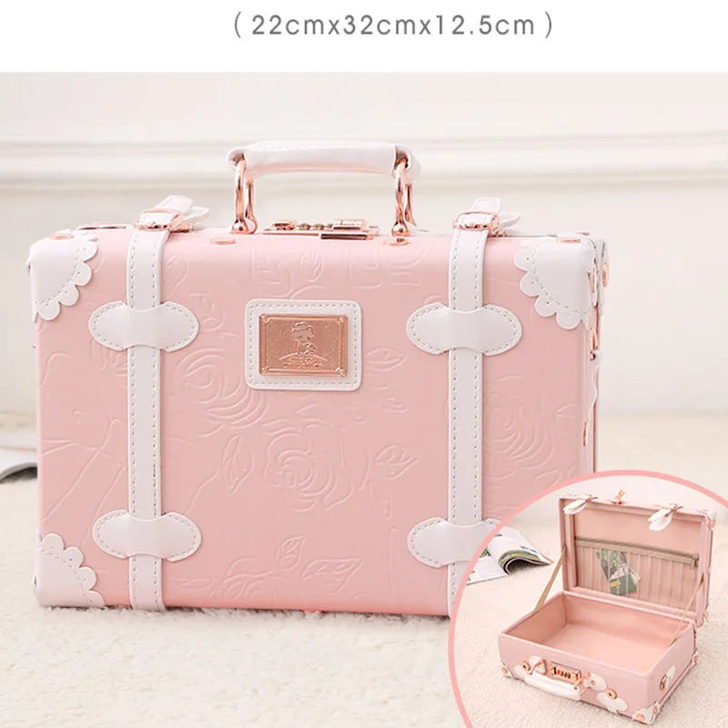 Sleek and Sophisticated PU leather suitcase