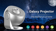 Galaxy Projector Night Light - 360° Rotating Starry Sky Planetarium Lamp
