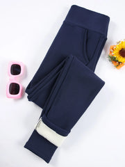 Velvet Pocket Leggings | OWNLUXE
