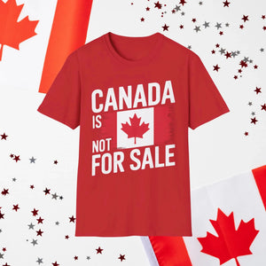 Elbows Up Canada True North Strong and Free Proud Canadian T-Shirt Canada Is Not for Sale EST. 1867 Patriotic Saying Tee Y2k Top